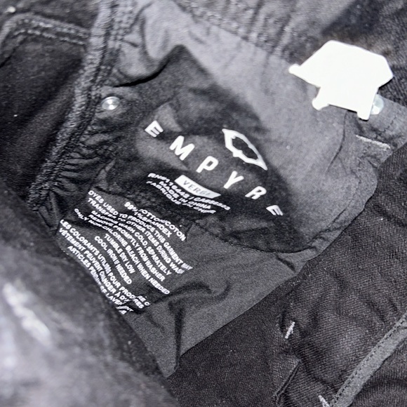 Empyre Verge Tapered Black Skinny Jeans size 30 - Picture 8 of 8